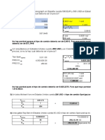 Ejercicios de Clase Tipos de Cambio