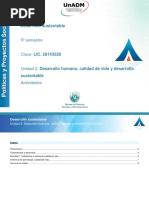 PDS - Unidad 2. Desarrollo Humano Actividades