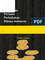 Bahasa Indonesia Pertemuan 1 PDF