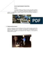 Tipos de Mantenimiento Industrial