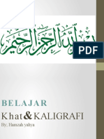 Belajar Khat & Kaligrafi