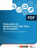 Guia de Elaboración Planes de Estudios - 2019