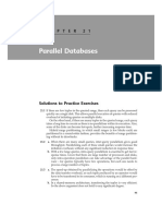 Parallel Databases: Solutions To Practice Exercises