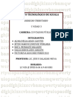 Derecho Tributario: Unidad 3 sobre aplicación del Código Fiscal de la Federación