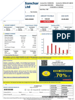 Telephone No Amount Payable Due Date: Bill Mail Service Tax Invoice