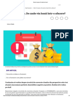 Banii În Mișcare. de Unde Vin Banii - PDF