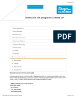 Líderes del Mañana | Registro de información.3