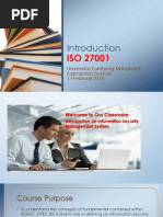 Introduction ISMS ISO 27001 PDF