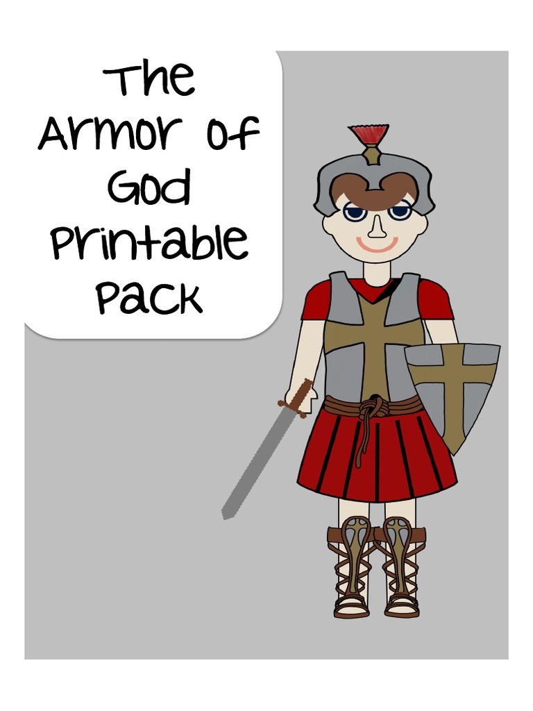 The Armor of God Printable Pack | PDF | Armor Of God | Religious ...