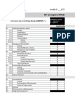 FM-3035 Remote Audit Summary (OSS)