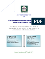 Customer Relationship Management of Basic Bank Limited: A Study