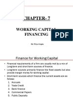 Chapter-7 - Working Capital Finance