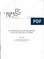 Annales ITBTP N°513 - Pathologie Des Fondations Ouvrage Terre 1993
