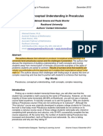TD.6.2.2 Greene&Shorter Conceptual Understanding in Precalculus