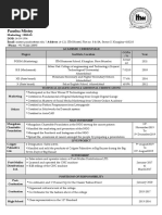 Panshu Mistry Resume PDF