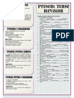 Present Tenses Revision Grammar Drills - 93083