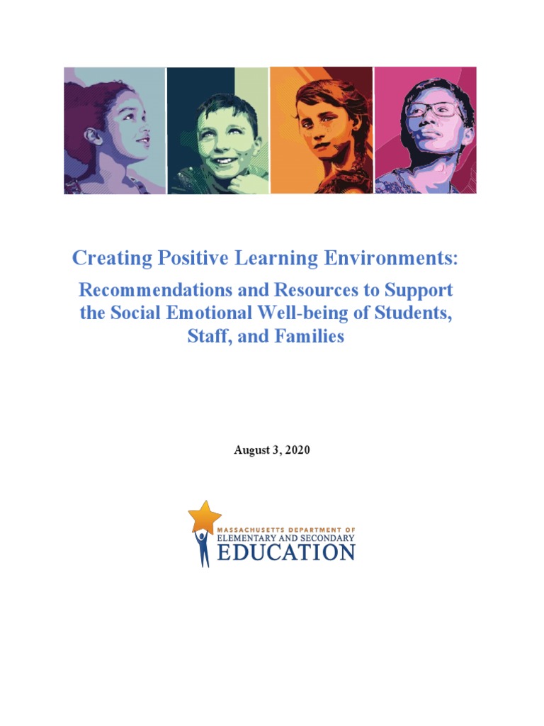 Creating Positive Learning Environments | PDF | Mental Health | Mindset