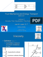 Fluid Mechanics and Energy Transport