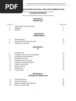 Mpphm Domestik 2020 Jakim Jain