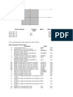 Composite Box Section Properties