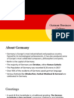 German Business Culture and Etiquette