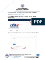 Instructions How To Receive DepEd Commons Activation Email PDF