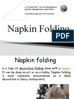 Napkin Folding