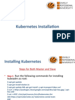 Install Kubernetes Master and Nodes in 40 chars