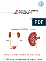 Essential anatomi and physiologi of kidney