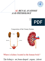 Essential Anatomi and Physiologi of Kidney