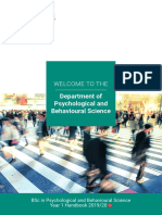 BSC Psychological-and-Behavioural-Science-Year-1-Handbook-2019/20