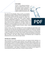 Caso Práctico - Agua de Randa - Plan de Marketing