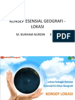 Konsep Esensial Geografi - Lokasi