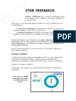 MOTOR TRIFASICO y Correccion de Potencia