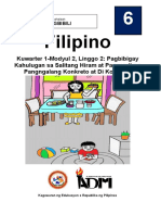 Fil 6_Q1_Mod2_Pagbibigay Kahulugan sa Salitang Hiram, Paggamit ng Pangngalang Konkreto at Di Konkreto_version3