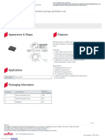 Appearance & Shape Features: "#" Indicates A Package Specification Code