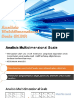 Analisis Multidimensional Scale MDS