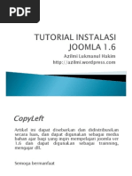 Download Tutorial Instalasi Joomla 16 by Azilmi Lukmanul Hakim SN47876400 doc pdf