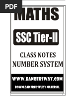 Number System Questions PDF