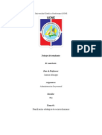 Planificación estratégica de recursos humanos UCNE