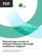 Enhancing Access To Climate Finance Through Readiness Support