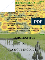 Agrotextiles Presentation Outline