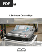 LS9 Short Cuts &tips: Using Steinberg Cubase 4 or Nuendo 4