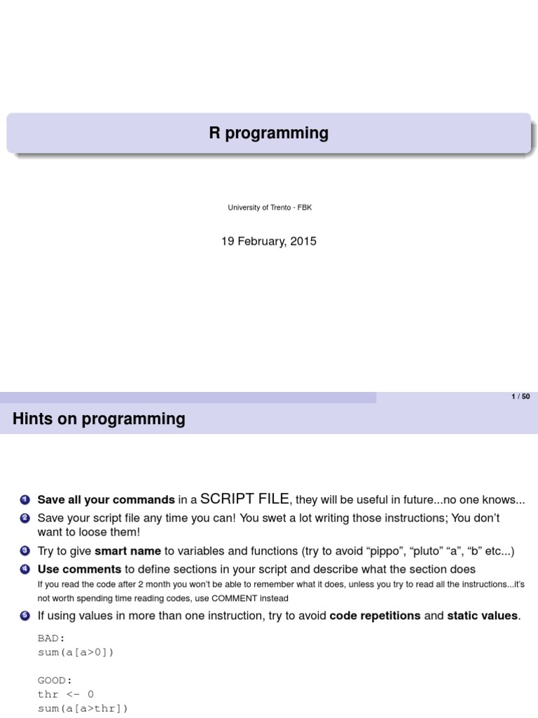 R Programming | PDF | Probability Distribution | Histogram