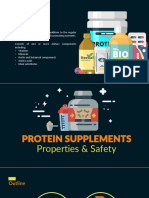 Protein Supplements Properties and Safety