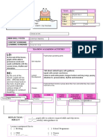 Main Skill/ Focus Content Standard Learning Standard Teaching & Learning Activities