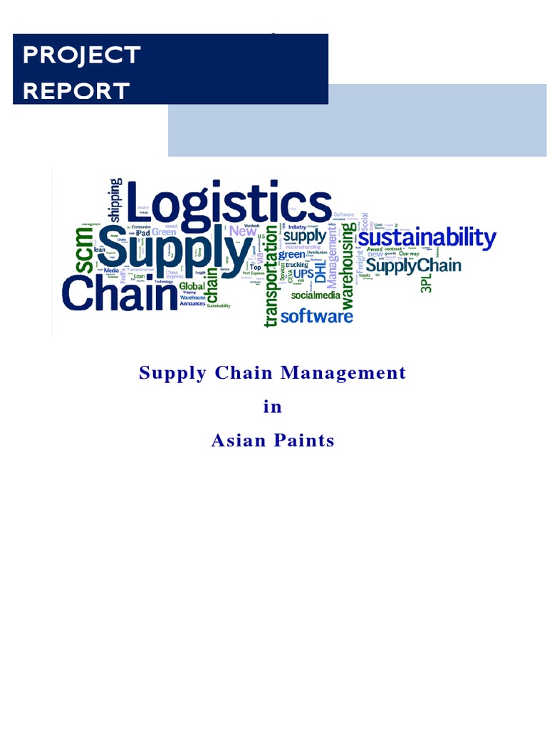 Supply Chain Management - Final Report | PDF | Supply Chain Management ...