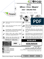 (Aso) - Soal Essay Kebumian PDF