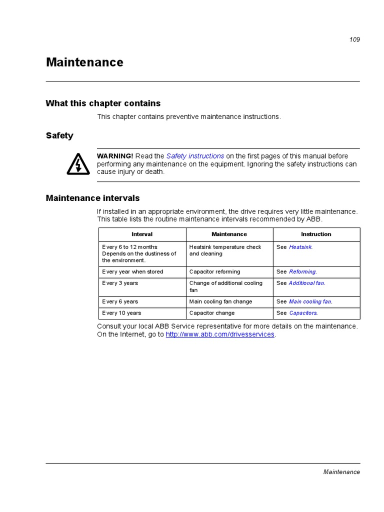 Motor Start Capacitor Maintenance Guide | PDF | Capacitor | Electrical ...