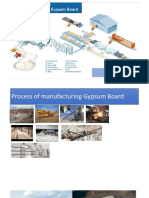 Typical Process of Manufacturing Gypsum Board